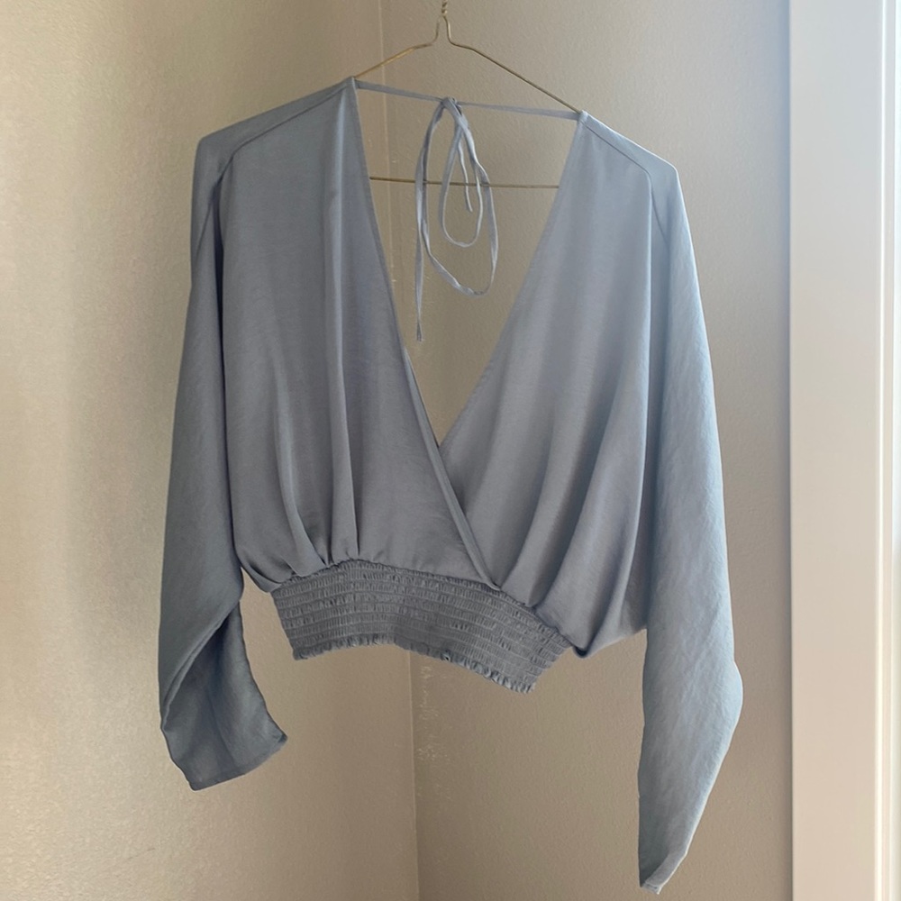 Express silk blouse